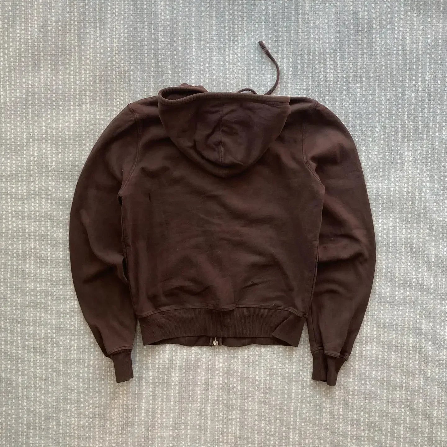 Brown Zip Up Hoodie