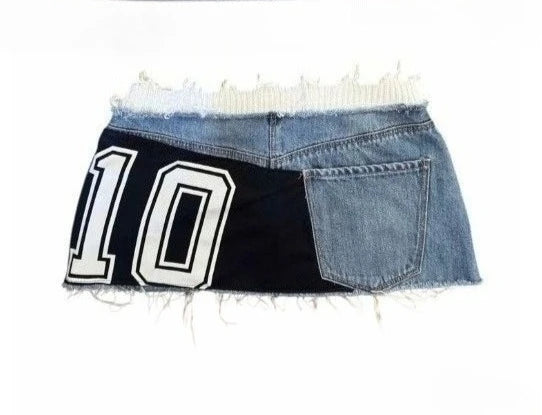 Patchwork Skirt - Planet Missy