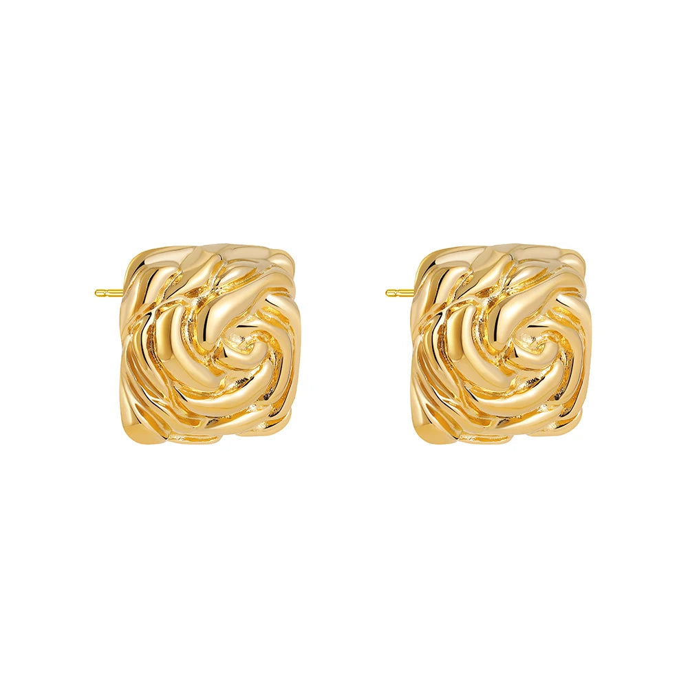 Gold Plated Stainless Earrings