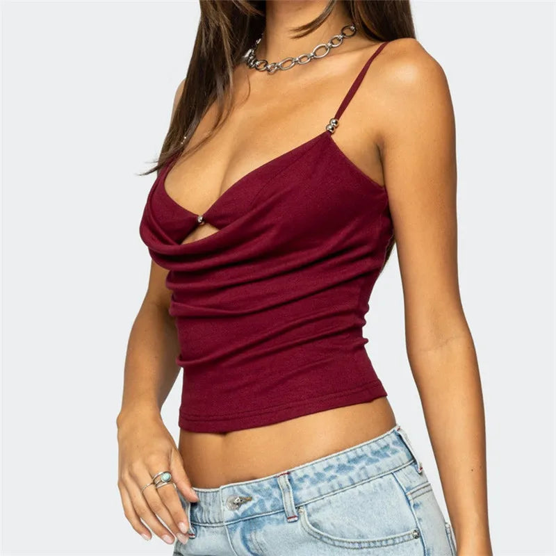 Spaghetti Strap Tank Top - Planet Missy