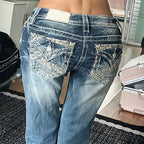 Y2K Low Waist Baggy Jeans