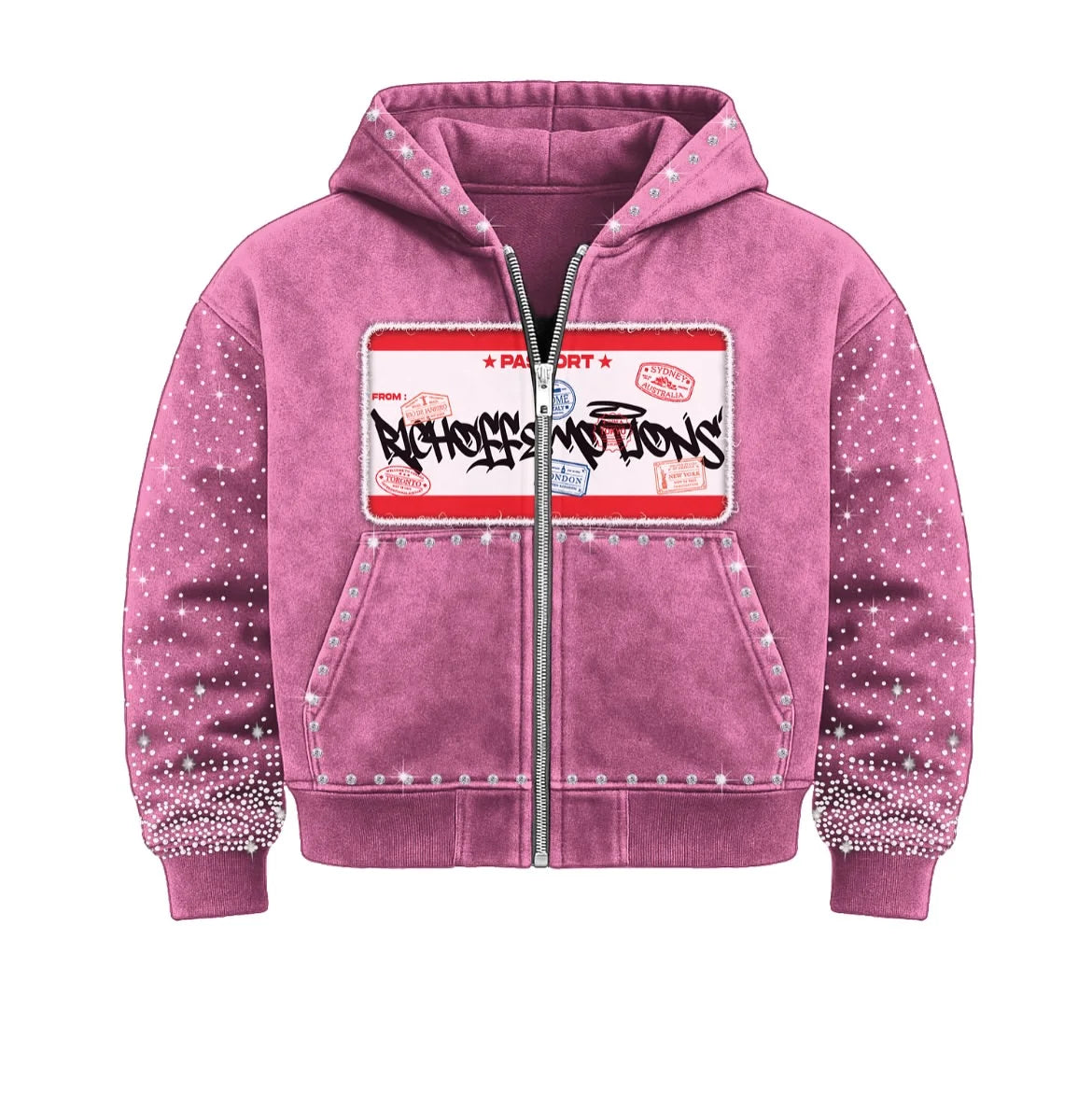 Rhinestone Molly Hoodie