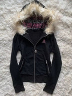Black Cat Zip Up