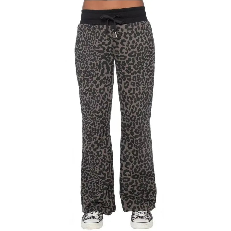 Chándal Y2K con estampado de Leopardo