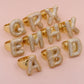 Chunky Letter Rings