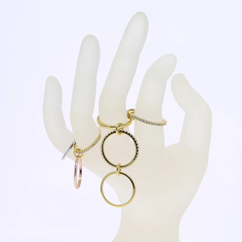 The Luxe Stacked Statement Ring