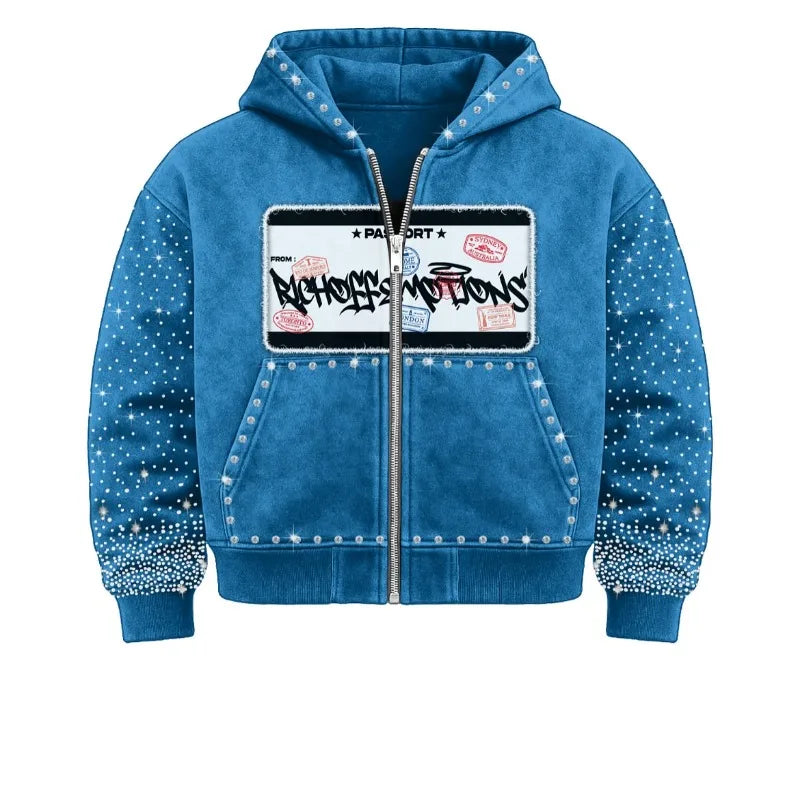 Rhinestone Molly Hoodie
