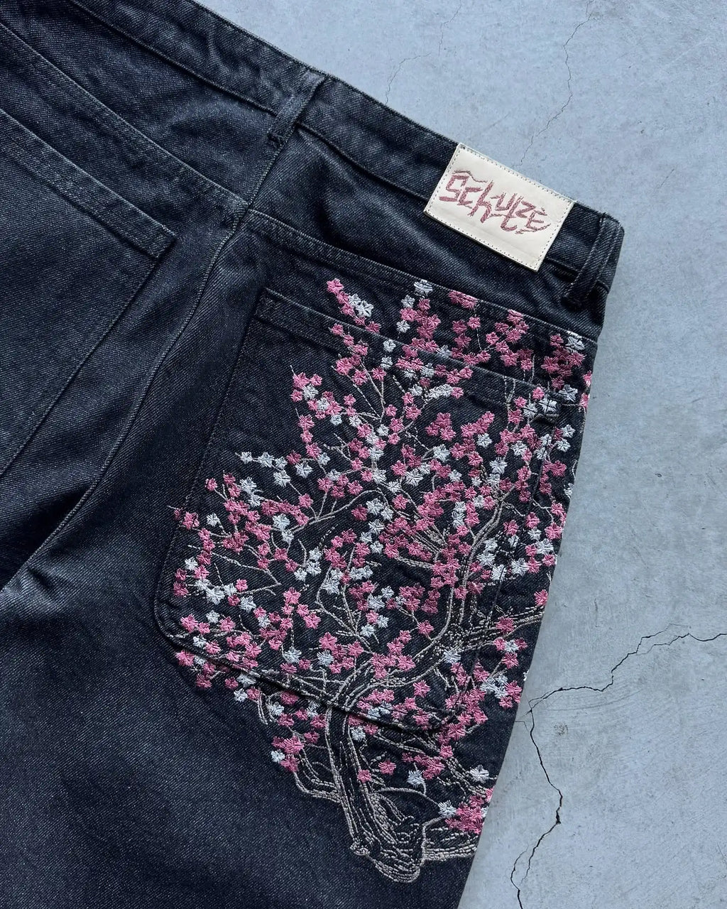 Cherry Blossom Jorts