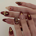 Red Press On Nails