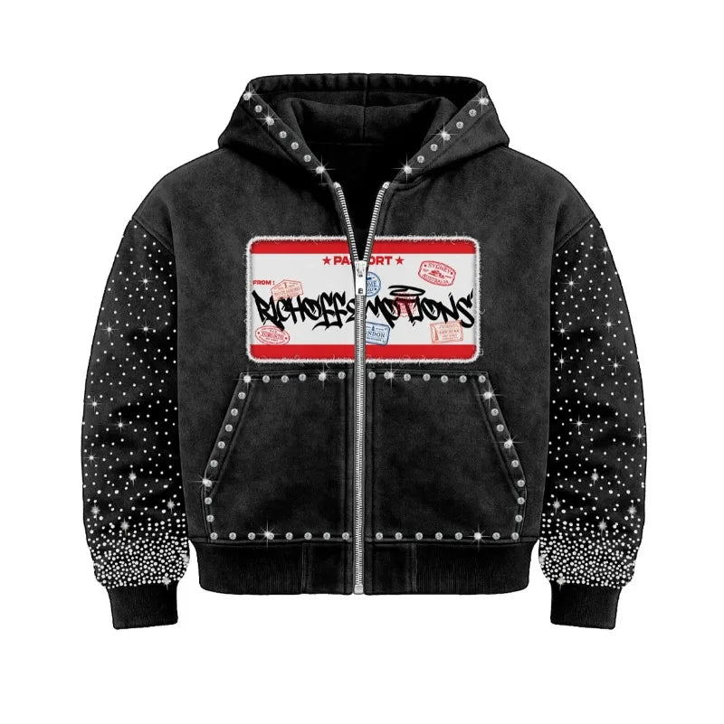 Rhinestone Molly Hoodie