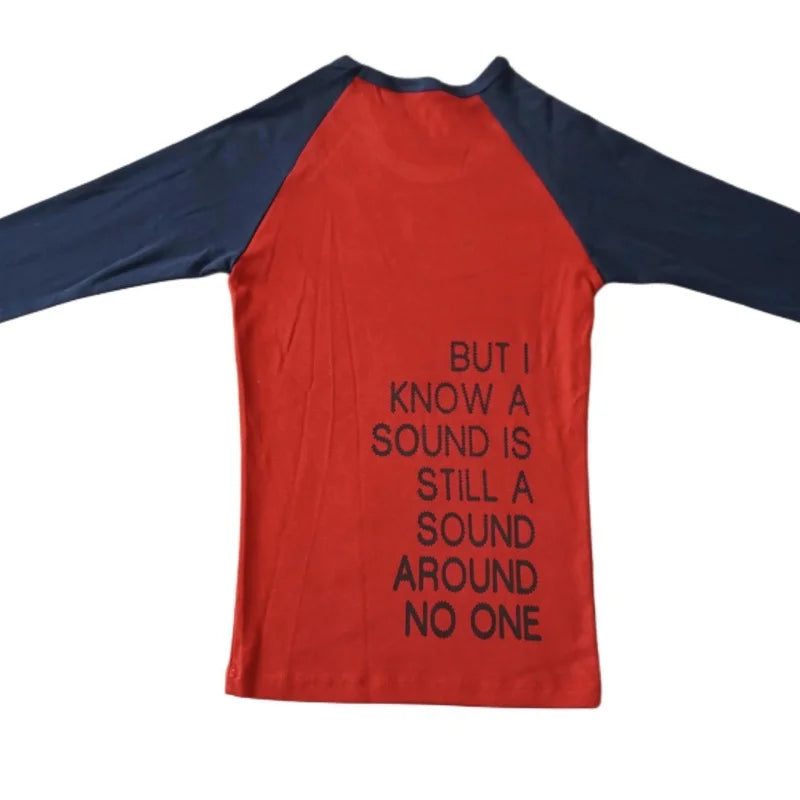 Print Long Sleeve Top