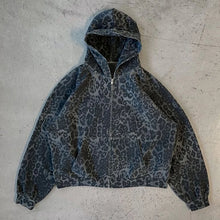 Black Leopard Print Hoodie - Planet Missy