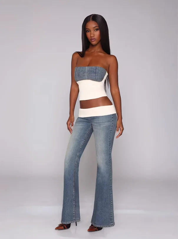 Slim Flared Jeans