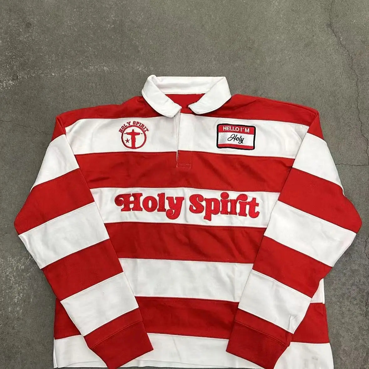 Striped Retro Polo - Planet Missy