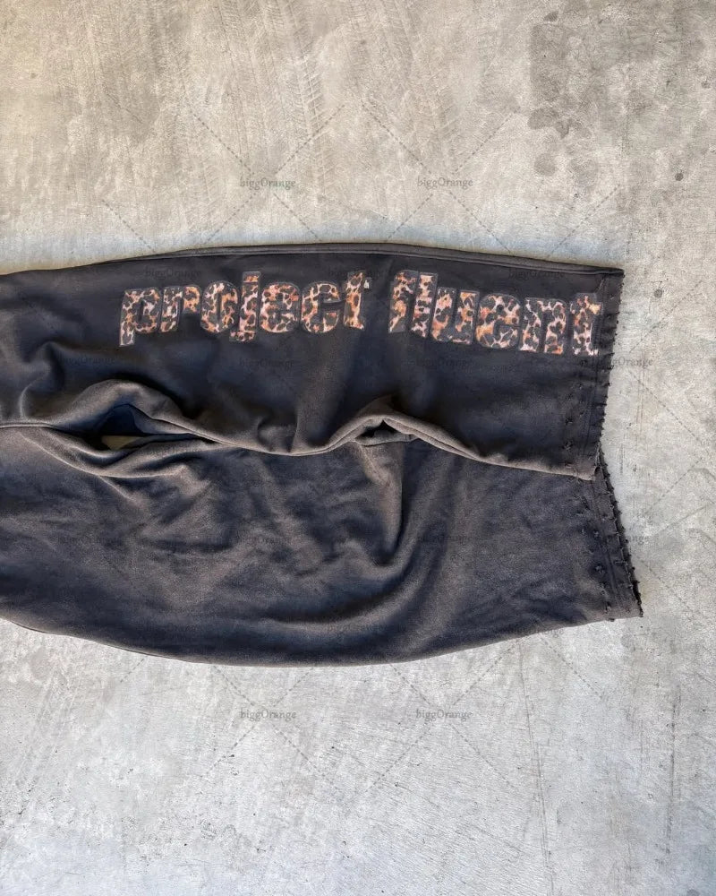 Leopard Print Sweatpants