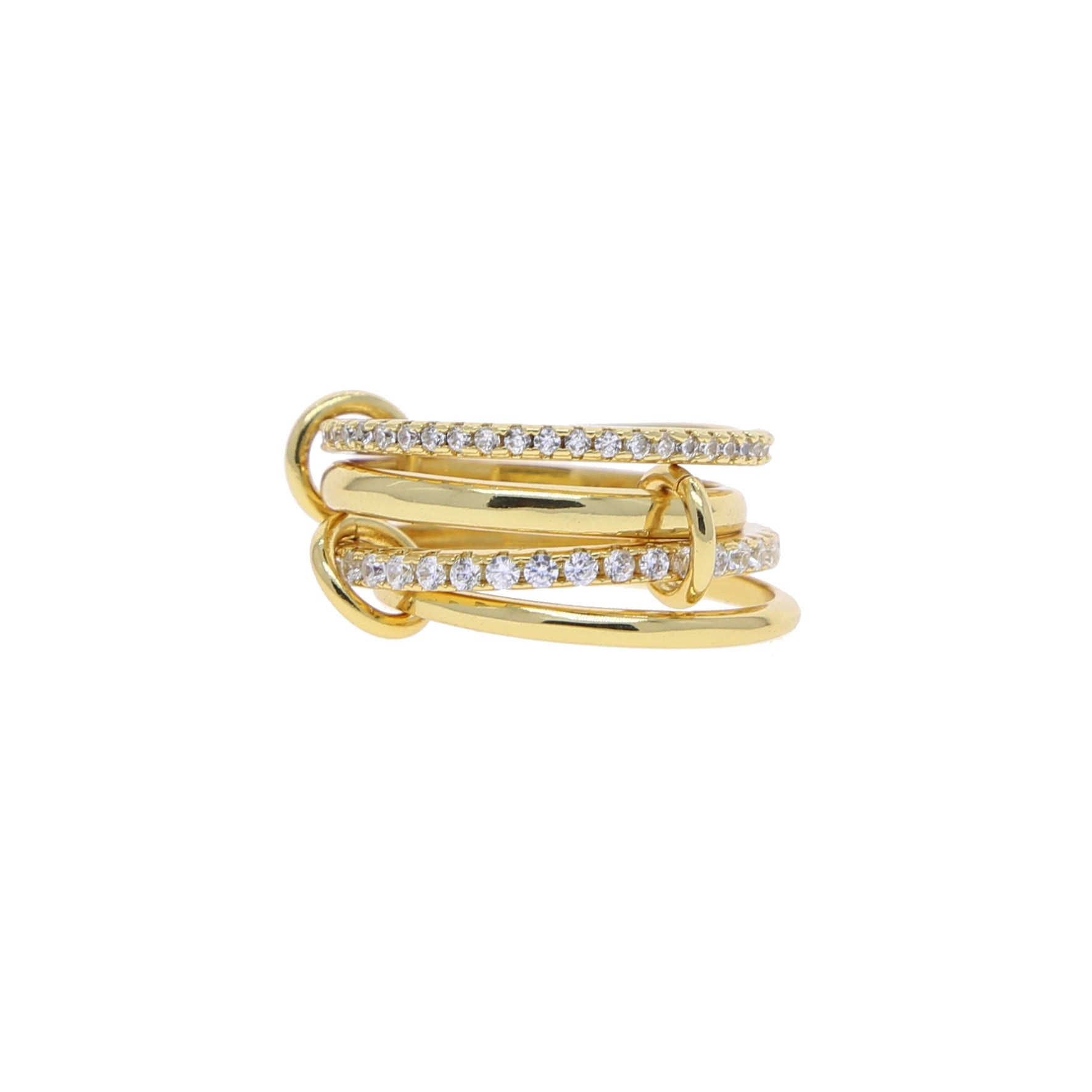 The Luxe Stacked Statement Ring