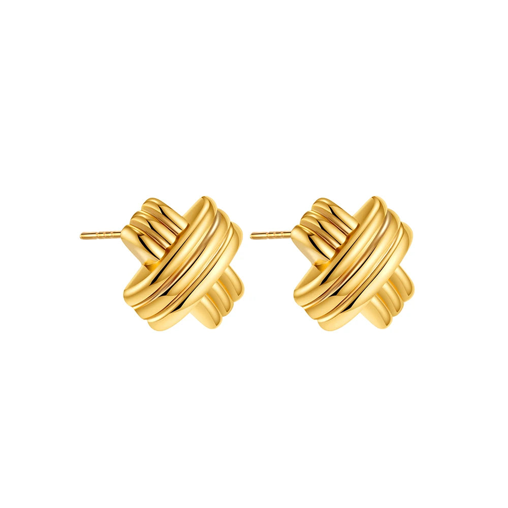 Gold Plated Stainless Earrings