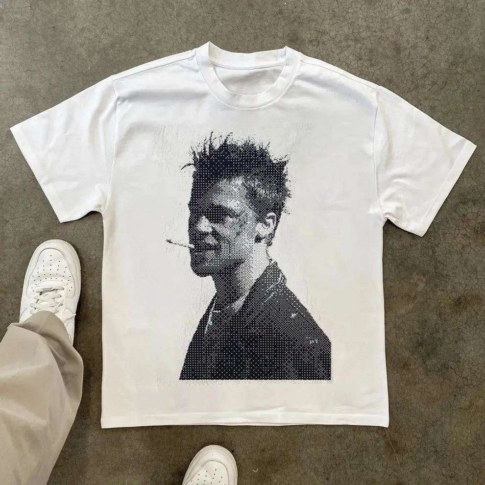 Brad Fight Club Graphic Tee - Planet Missy