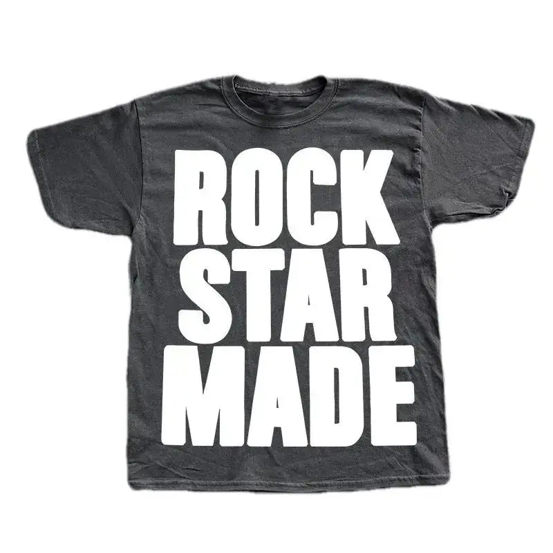 Rock Star Made T-Shirt - Planet Missy