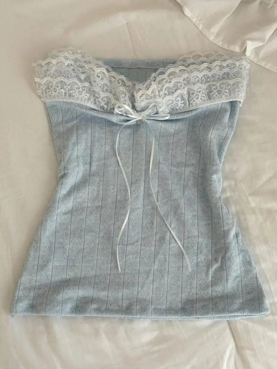 Lavender Lace Bandeau