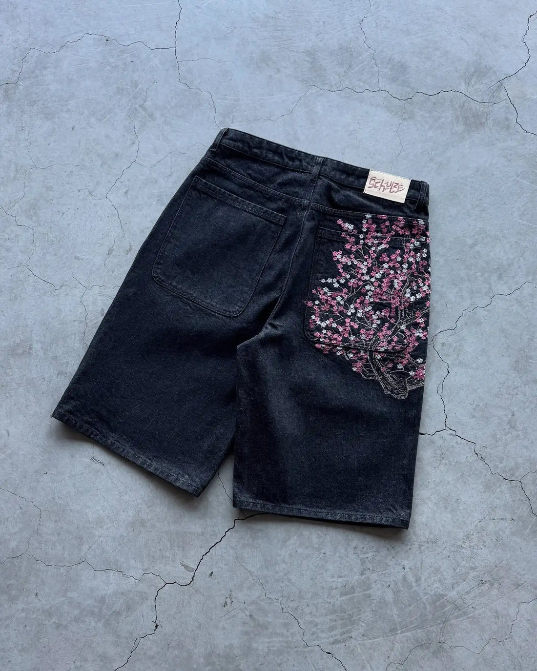 Cherry Blossom Jorts - Planet Missy