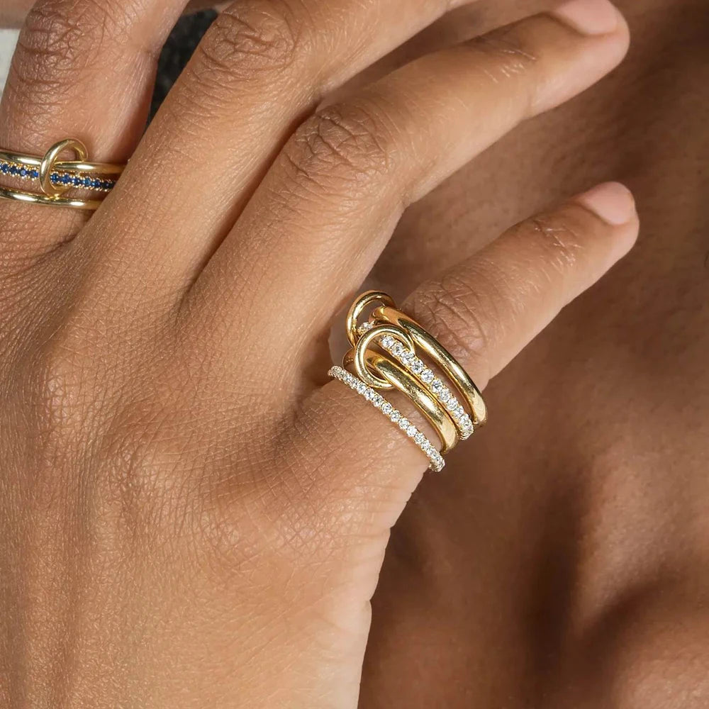 The Luxe Stacked Statement Ring