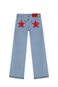 Star Print Jeans