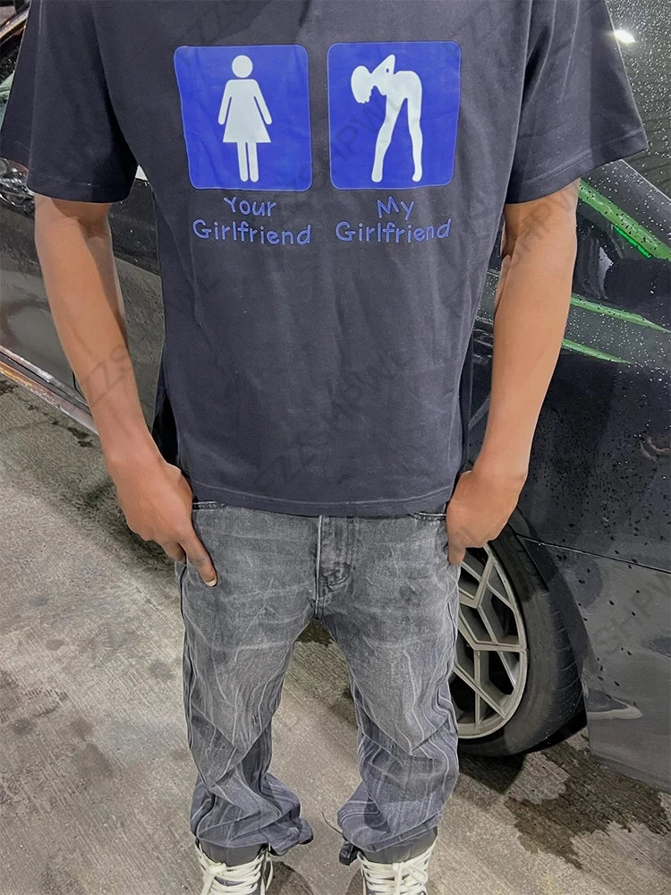 Girlfriend Graphic Tee - Planet Missy