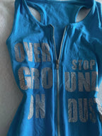Y2K Zip Graphic Tank Top - Planet Missy