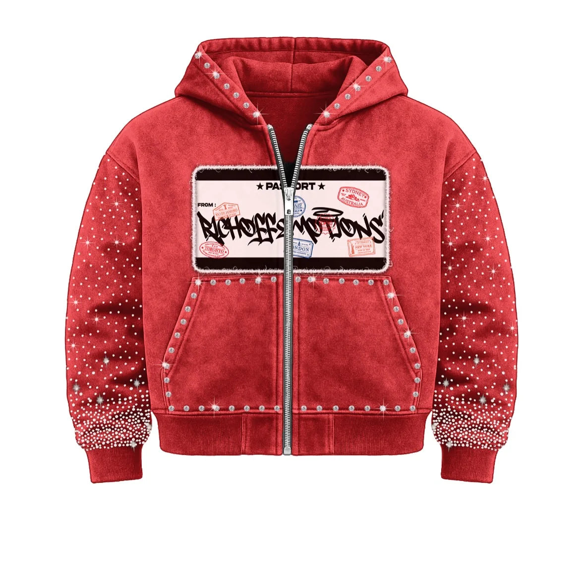 Rhinestone Molly Hoodie