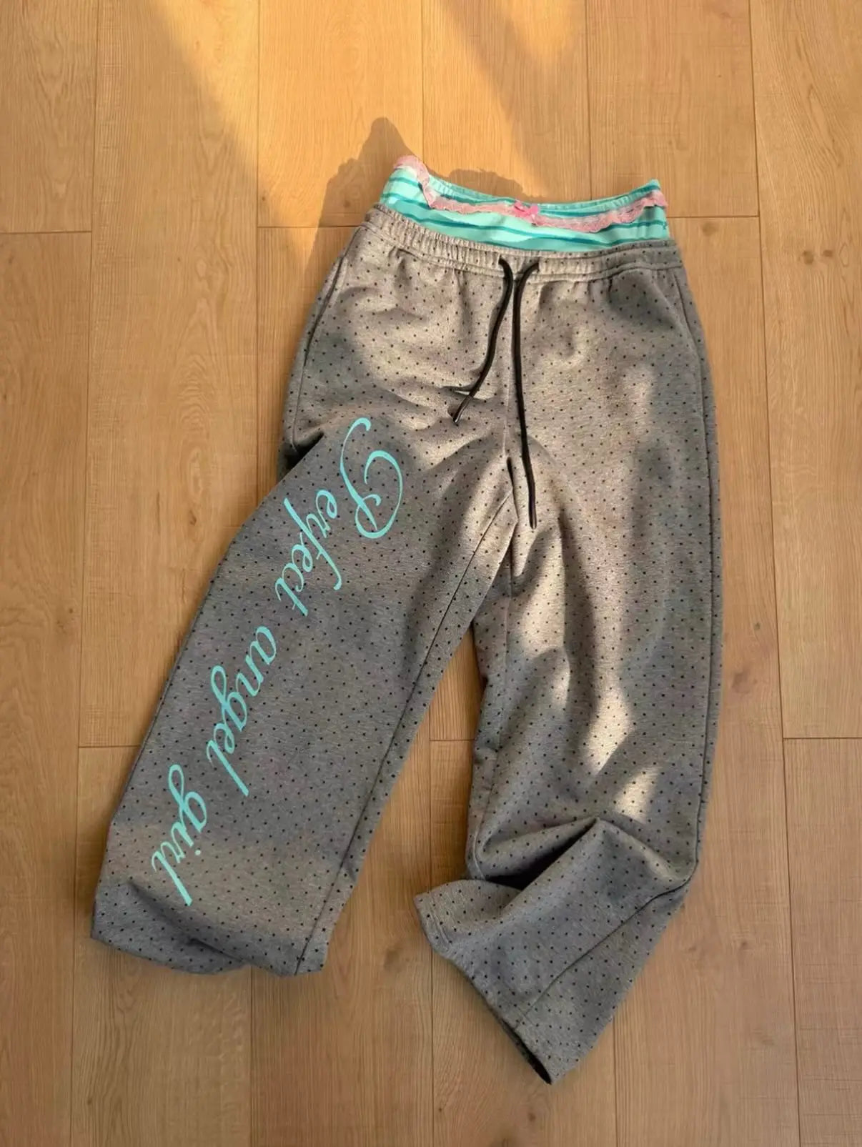 Lace Sweatpants