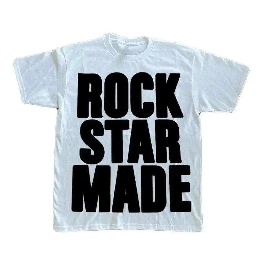 Rock Star Made T-Shirt - Planet Missy
