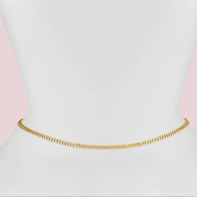 Double Circle Waist Chain