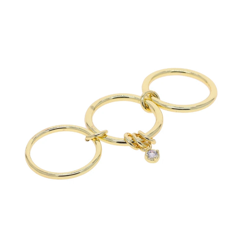 The Luxe Stacked Statement Ring