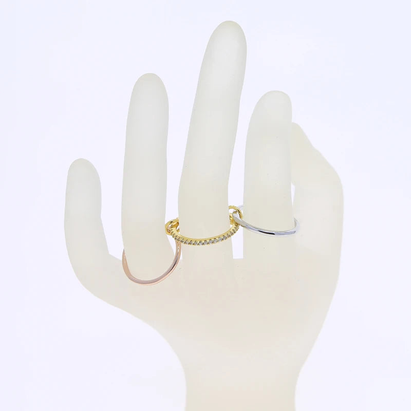 The Luxe Stacked Statement Ring