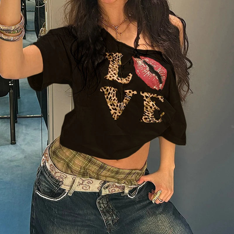 Love Off Shoulder Tee