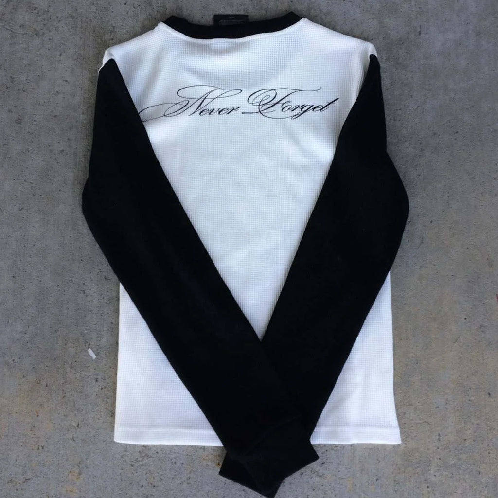 Y2K Printed Long Sleeve T-shirt - Planet Missy