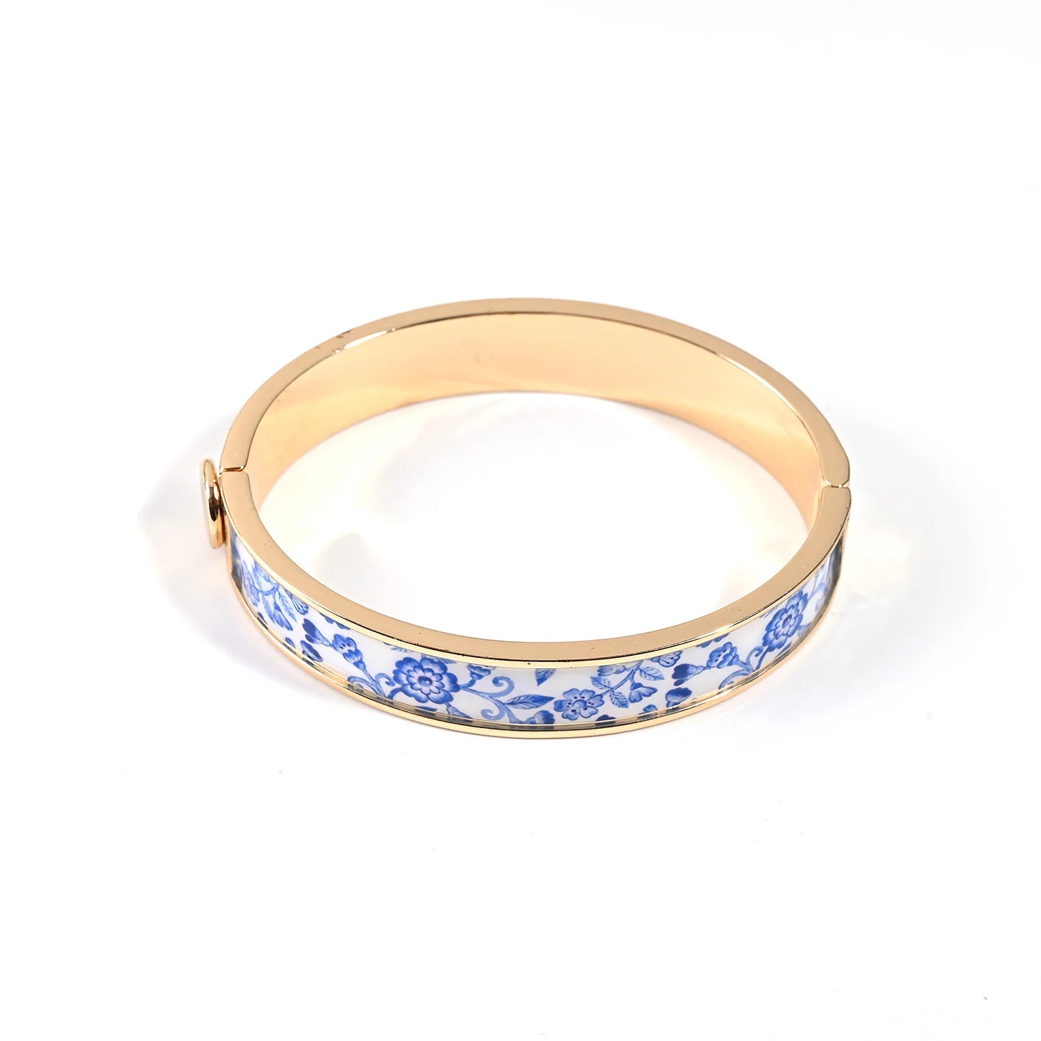 Blue Bloom Bangle