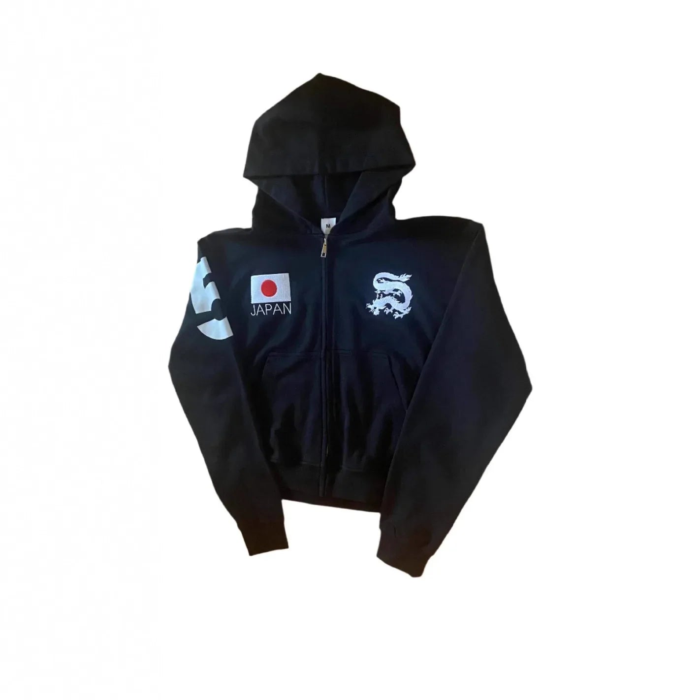 2025 Fashion  Hoodie Long Sleeve Trend New Y2k Pink Japan Embroidered Hoodie Retro Coat Street Trend Top Sportswear - Planet Missy