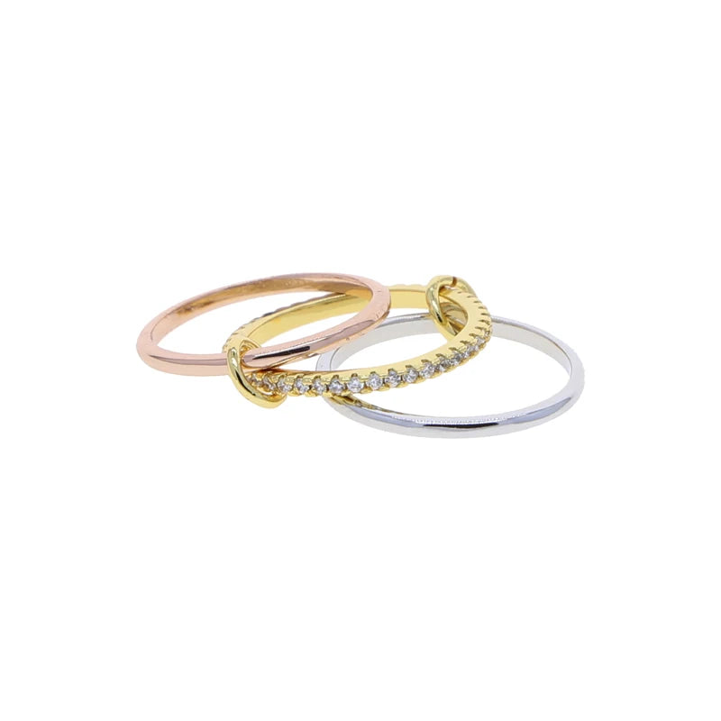 The Luxe Stacked Statement Ring