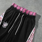 Pink Stripe Track Pants - Planet Missy