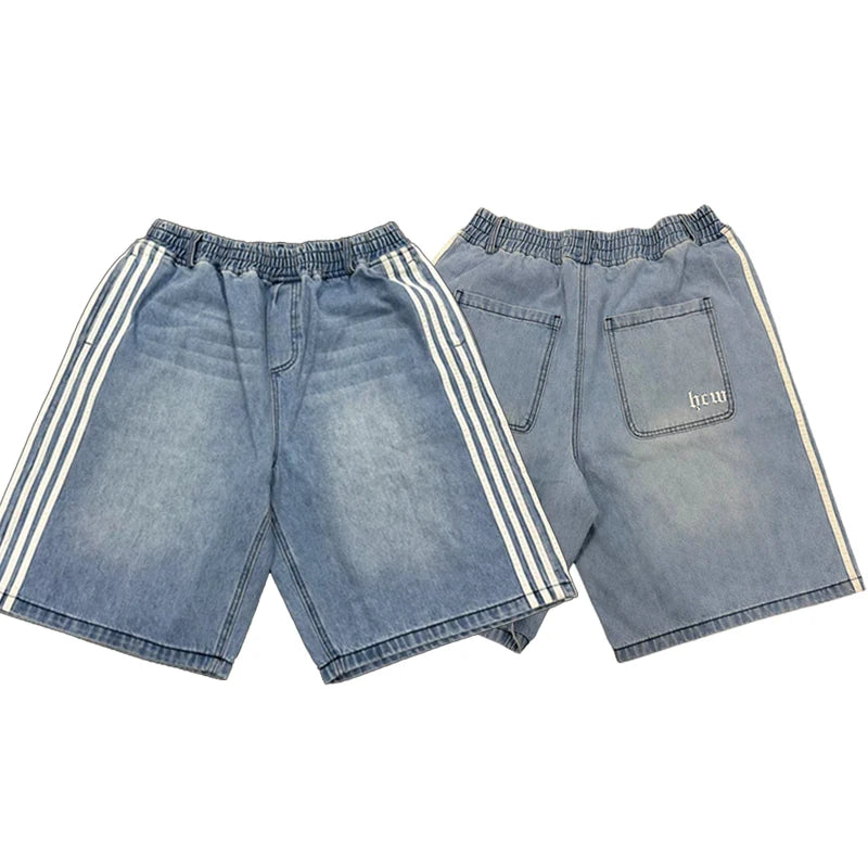 Striped Jorts