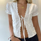 Gaono Front Tie Up Top