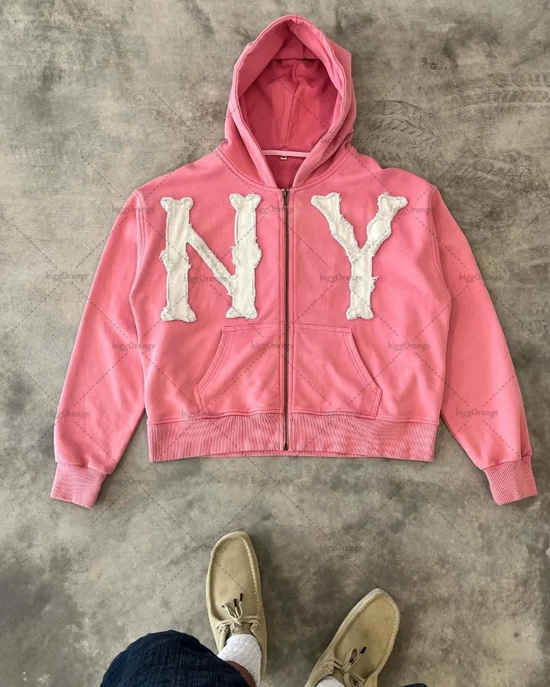NY Zipper Sweatshirt