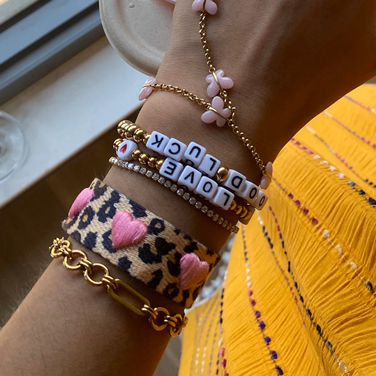 Pulsera Baño de Oro de 18K
