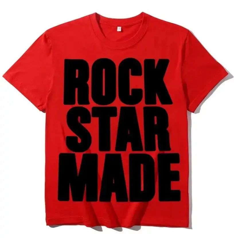 Rock Star Made T-Shirt - Planet Missy
