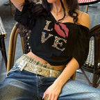 Love Off Shoulder Tee