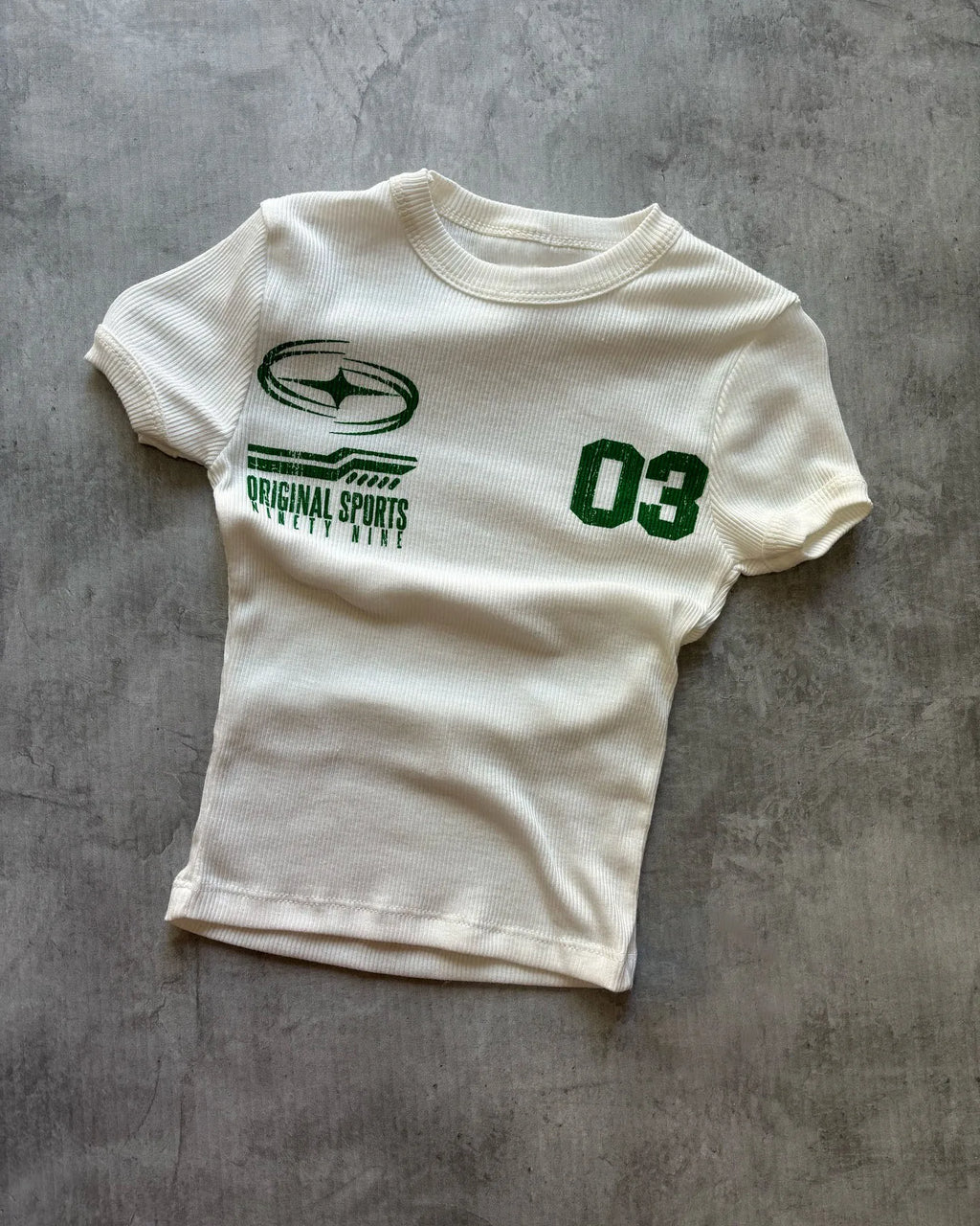 03 Street Short Sleeve Crop Top