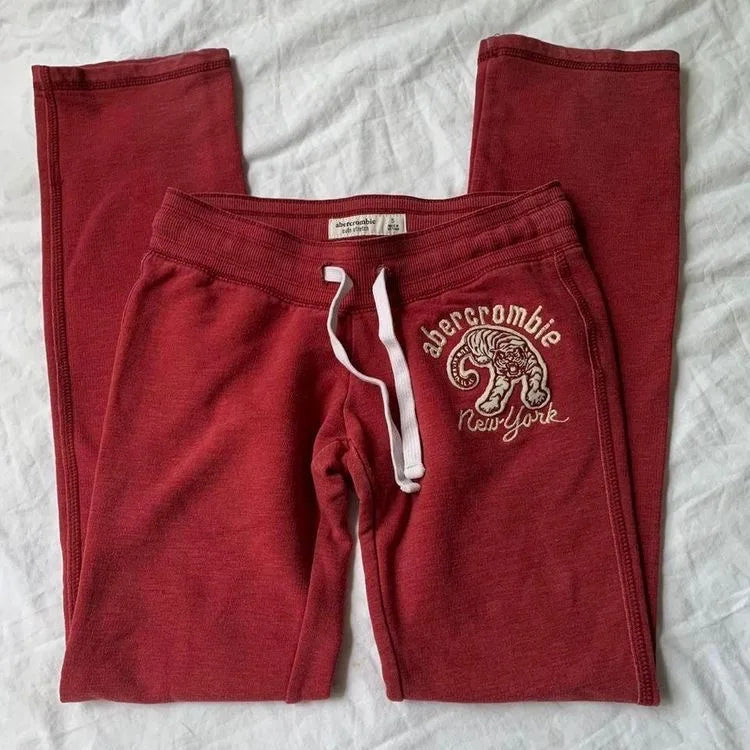 Retro Red Sweatpants