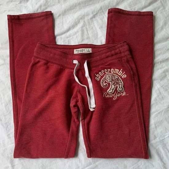 Retro Red Sweatpants